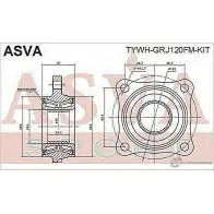 Ступица колеса ASVA 1269727603 TYWH-GRJ120FM-KIT 1OMLZ S - Изображение 2