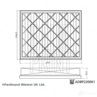 Воздушный фильтр BLUE PRINT ADBP220061 5 ZQX13 1438189049 - Изображение 4
