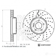 Тормозной диск BLUE PRINT 1438325737 ADBP430087 O5 MTFWG