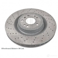 Тормозной диск BLUE PRINT Mercedes M-Class (W166) 3 Кроссовер 2.1 ML 250 CDI / BlueTEC 4 matic (1604. 1603) 204 л.с. 2011 – 2015 5057746091996 ADU174366 F3 0AT