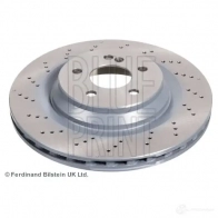Тормозной диск BLUE PRINT ADU1743105 1438325878 SZRJT D - Изображение 2