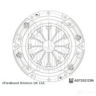 Тормозной диск BLUE PRINT adt34330 L KKJOE 5050063343304 2657884 - Изображение 2