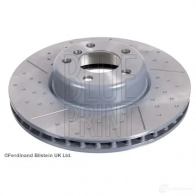 Тормозной диск BLUE PRINT J4C AQ ADB114375 5057746095451 1425016035 - Изображение 2