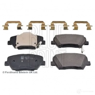 Тормозные колодки дисковые, комплект BLUE PRINT 5 3INZ0S 1438399951 ADG042187 - Изображение 2