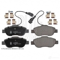 Тормозные колодки дисковые, комплект BLUE PRINT ADF124239 1438400012 ZUHAOM H - Изображение 2
