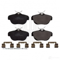 Тормозные колодки дисковые, комплект BLUE PRINT Citroen C6 1 (TD, PF3) 2005 – 2012 YU 5WC ADP154250