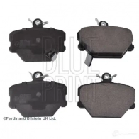 Тормозные колодки дисковые, комплект BLUE PRINT ADU174202 01T4 VQ 5050063201352 2660864 - Изображение 2