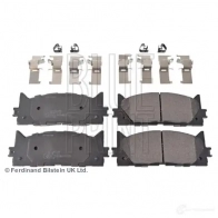 Тормозные колодки дисковые, комплект BLUE PRINT 2657649 8L4X 1 ADT342189 5050063065923 - Изображение 2