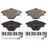 Тормозные колодки дисковые, комплект BLUE PRINT ADP154252 YO8 I5UT 1438400088 - Изображение 2