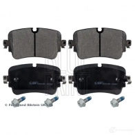 Тормозные колодки дисковые, комплект BLUE PRINT D U918Z ADV184271 1438400094 - Изображение 2