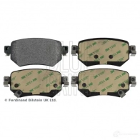 Тормозные колодки дисковые, комплект BLUE PRINT 1226326229 ADM542112 5050063268584 9JBD4A 4 - Изображение 2