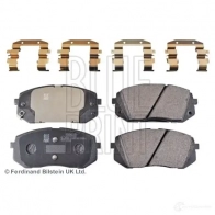 Тормозные колодки дисковые, комплект BLUE PRINT ADG042170 2642670 W6VZ4 1B 5050063255294 - Изображение 2