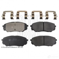 Тормозные колодки дисковые, комплект BLUE PRINT 5050063252972 ADG042166 R D3S3 2642665 - Изображение 2