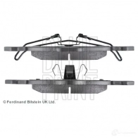 Тормозные колодки дисковые, комплект BLUE PRINT 5057746068806 1OOO SU ADF124217 1424502278 - Изображение 3