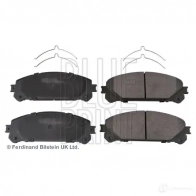 Тормозные колодки дисковые, комплект BLUE PRINT 2657672 5050063228717 T2N NGH ADT342212 - Изображение 2