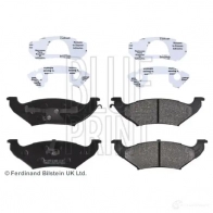 Тормозные колодки дисковые, комплект BLUE PRINT 868J VRI ADA104235 5050063607215 2637483 - Изображение 2