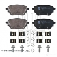 Тормозные колодки дисковые, комплект BLUE PRINT O W8YY0V 1438400284 ADBP420016 - Изображение 2