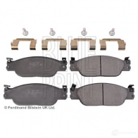 Тормозные колодки дисковые, комплект BLUE PRINT 5050063190526 5 W9YANB 2648521 ADJ134238 - Изображение 2