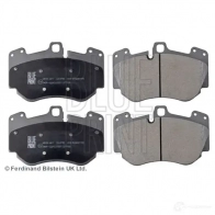 Тормозные колодки дисковые, комплект BLUE PRINT AH1RET 3 1438400365 ADV184280 - Изображение 2