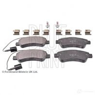 Тормозные колодки дисковые, комплект BLUE PRINT 5057746010393 1424796090 ADP154211 LE 3ADJ - Изображение 2
