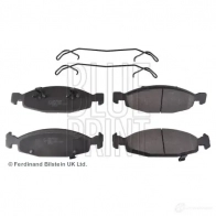 Тормозные колодки дисковые, комплект BLUE PRINT ADA104216 ZVG0A G 5050063607680 2637469 - Изображение 2
