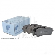 Тормозные колодки дисковые, комплект BLUE PRINT S WYUB 1438400440 ADV184296 - Изображение 3