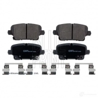 Тормозные колодки дисковые, комплект BLUE PRINT ADW194215 1438400480 EUO II - Изображение 2