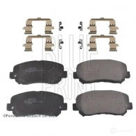 Тормозные колодки дисковые, комплект BLUE PRINT 2637520 ADA104276 5050063239928 HJ50M7 Y - Изображение 2