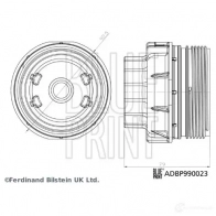 Крышка корпуса масляного фильтра BLUE PRINT DS CY0S ADBP990023 1437949242