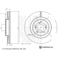 Тормозной диск BLUE PRINT ADBP430130 MJIC VW 1440184439