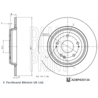 Тормозной диск BLUE PRINT ADBP430134 89 FJJQ 1440184443