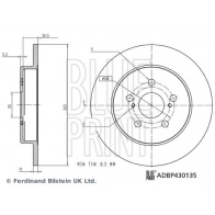 Тормозной диск BLUE PRINT ADBP430135 Toyota Corolla (E210) 12 Хэтчбек 64A 6B