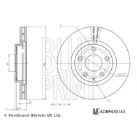 Тормозной диск BLUE PRINT ADBP430143 1440184452 5 R7U2