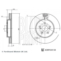 Тормозной диск BLUE PRINT Q Z402CS ADBP430158 Toyota Corolla (E210) 12 Седан 1.6 VVTi (ZRE210) 2019 – 2025