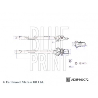 Рычаг подвески BLUE PRINT 2219PB E ADBP860072 1440184858 - Изображение 3