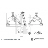 Рычаг подвески BLUE PRINT TB4KQ I5 ADBP860085 1440184871 - Изображение 3