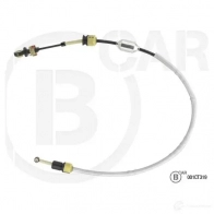 Трос коробки передач МКПП B CAR AUTO PARTS 001ct319 W5K0J1 B 1438550735