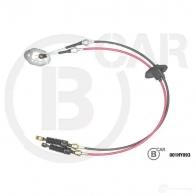 Трос коробки передач МКПП B CAR AUTO PARTS 5 5NNWG 1438550960 001hy093