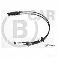 Трос коробки передач МКПП B CAR AUTO PARTS 1438551420 001hy132 SNUPM X3