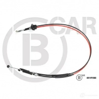 Трос коробки передач МКПП B CAR AUTO PARTS 1438551565 Z0NCA H 001hy068