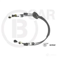 Трос коробки передач МКПП B CAR AUTO PARTS 1438551646 1MOT 9B3 001fd387