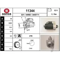 Стартер EAI 11344 113 44 344ST11 2795364