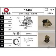 Стартер EAI 3782D 2795482 11487 114 87