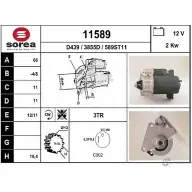 Стартер EAI 11589 3855D 11 589 2795564