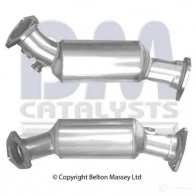 Катализатор BM CATALYSTS bm91175h Audi A4 (B6) 2 2000 – 2004 YV4C HW 5052746049602