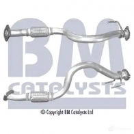 Выхлопная труба глушителя BM CATALYSTS Volkswagen Golf Plus (5M1, 521) 1 Хэтчбек 1.2 TSI 105 л.с. 2009 – 2013 5052746120905 WRO0 PZ9 bm50337