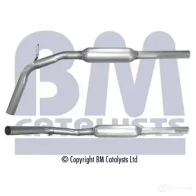 Выхлопная труба глушителя BM CATALYSTS 5052746100600 bm50257 X X4DQ Volkswagen Polo (6N2) 3 Хэтчбек 1.0 50 л.с. 1999 – 2001