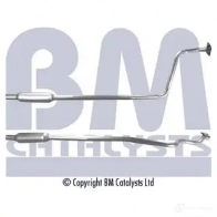 Выхлопная труба глушителя BM CATALYSTS bm50048 5052746010329 2864067 N75 LP
