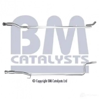 Выхлопная труба глушителя BM CATALYSTS NWA M0L Citroen C3 2 (SC, PF1) 2009 – 2016 5052746129519 bm50385