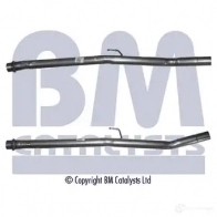 Выхлопная труба глушителя BM CATALYSTS bm50118 5052746011029 Peugeot 807 1 (E) Минивэн 2.2 HDi 128 л.с. 2002 – наст. время JVOM T91